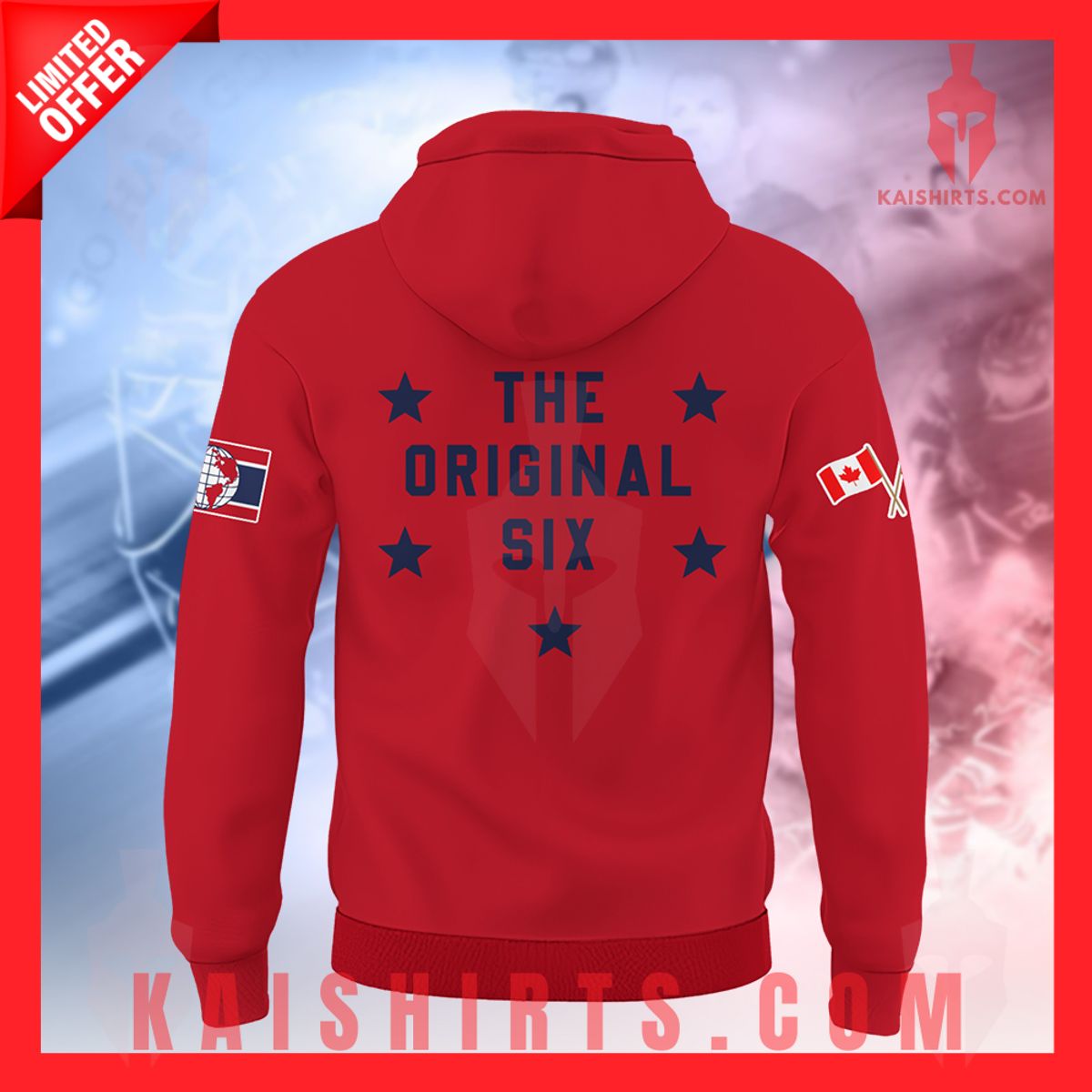Montreal Canadiens The Original Six Hoodie's Product Pictures - Kaishirts.com